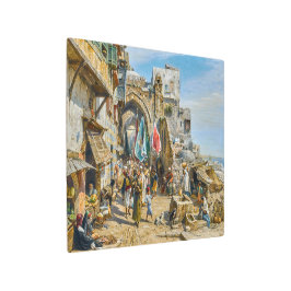 Impresión En Metal Procesión en Jaffa | Gustav Bauernfeind |