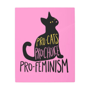 Impresión En Metal Progresistas Pro-elección pro-feminismo
