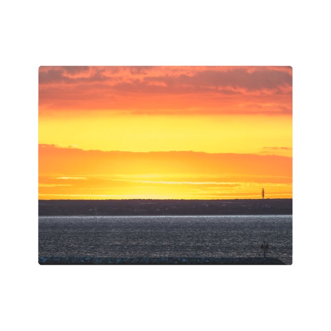 Impresión En Metal Provincetown sunrise (Anverso)