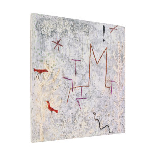 Impresión En Metal Puerta del jardín K   Paul Klee  