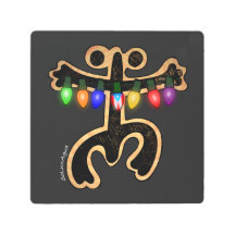 Puerto Rico Xmas Coqui Taino Símbolo Boricua