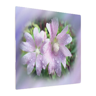 Impresión En Metal Púrpura brillante