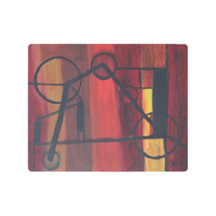 Impresión En Metal Quiero andar