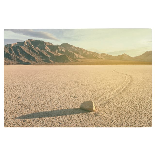 Impresión En Metal Racetrack Playa (Anverso)