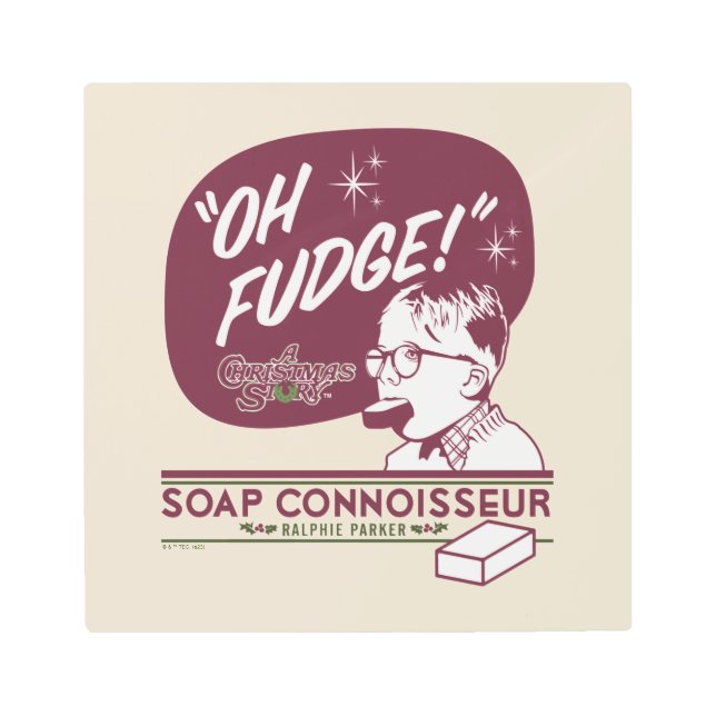 Impresión En Metal Ralphie Parker (Anverso)