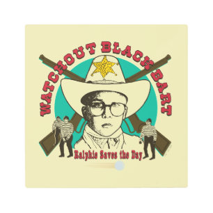 Impresión En Metal Ralphie salva el día