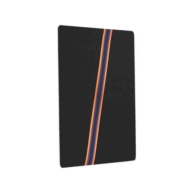 Impresión En Metal Rayas negras (3/4)