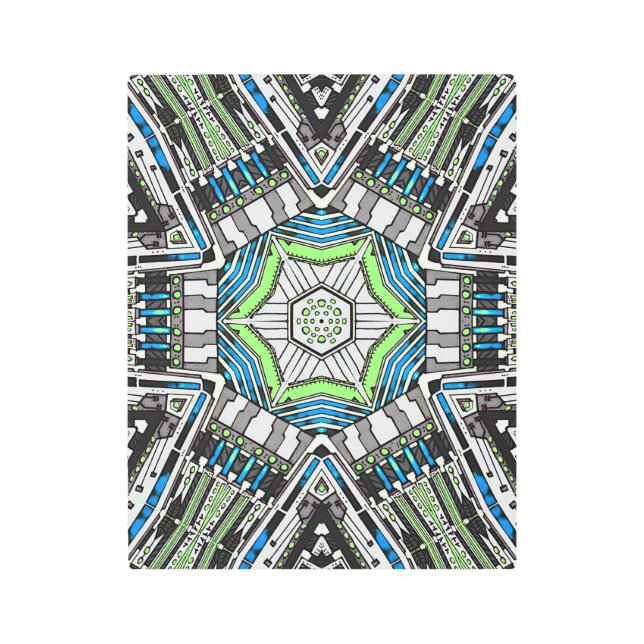 Impresión En Metal Reactor de estrella de agua (Anverso)