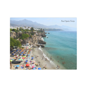 Impresión En Metal Real España-Nerja