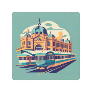 Impresión En Metal Recuerdo de pintura de Melbourne Australia