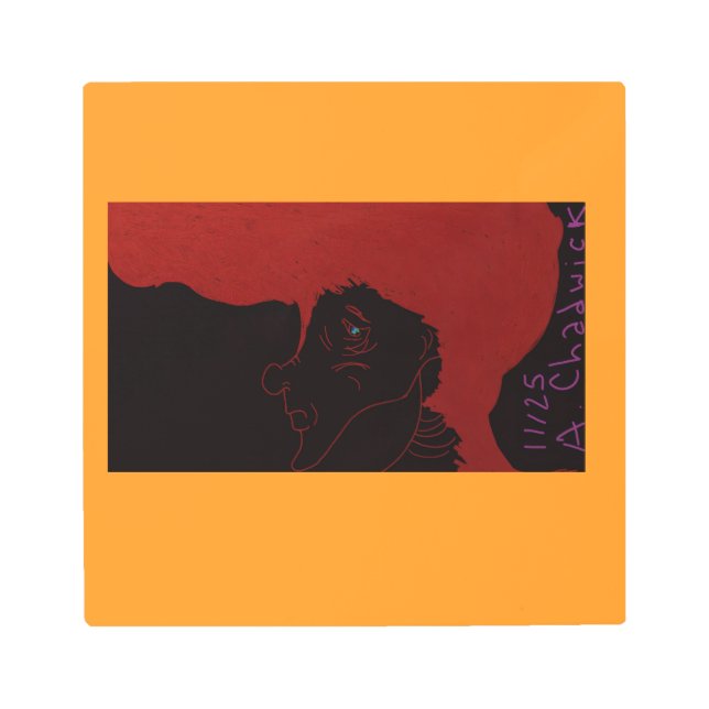 Impresión En Metal Red Dove Princess (Anverso)