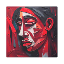 Impresión En Metal Reflexiones de Crimson