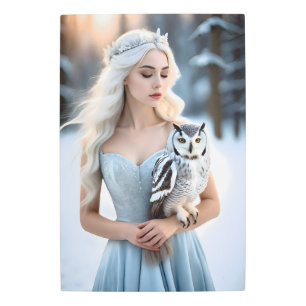 Impresión En Metal Reina de hielo 5