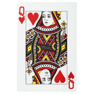 Impresión En Metal Reina de los corazones