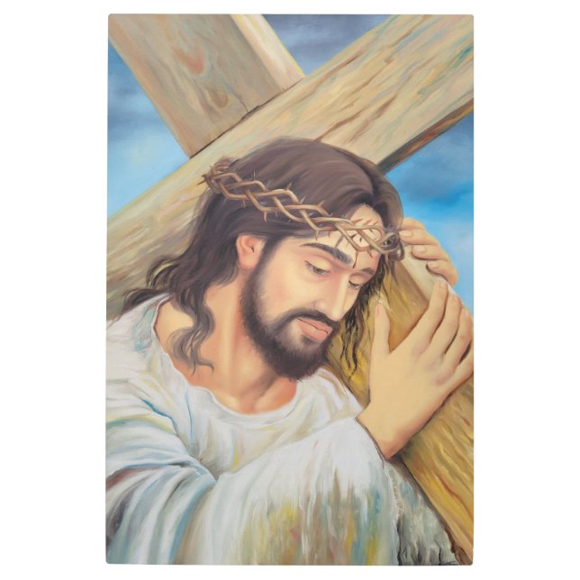 Impresión En Metal Religión cristiana Jesucristo (Anverso)