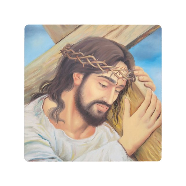Impresión En Metal Religión cristiana Jesucristo (Anverso)