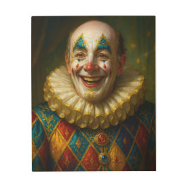 Impresión En Metal Renaissance Jester Metal Wall Art - Harlequin 