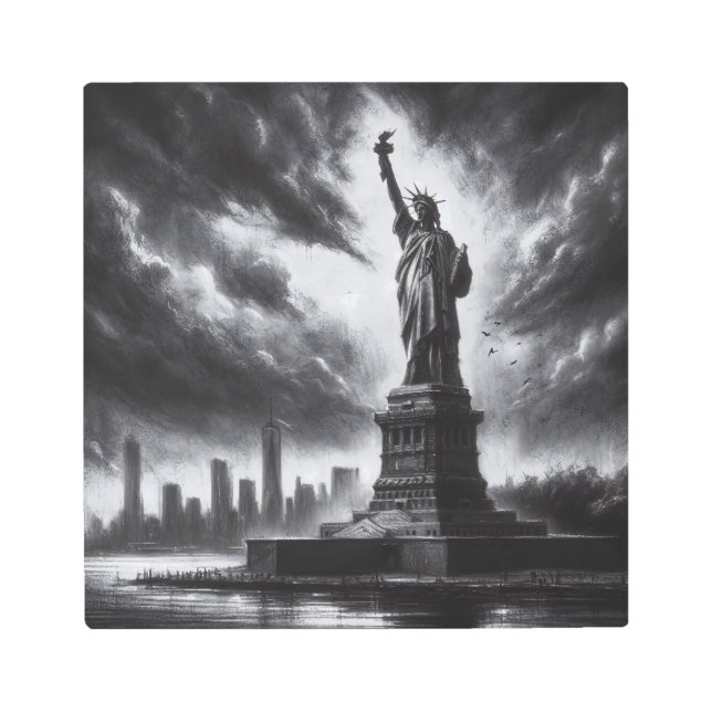 Impresión En Metal Resiliencia develada: Libertad entre tormentas (Anverso)