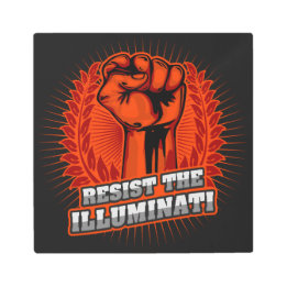 Impresión En Metal Resistir Al Naranja Iluminado