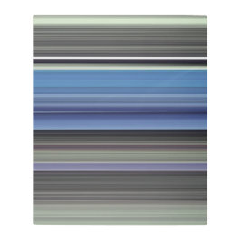 Impresión En Metal Resumen #1: Azul y gris