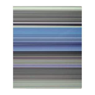 Impresión En Metal Resumen #1: Azul y gris