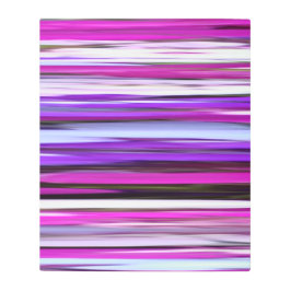 Impresión En Metal Resumen #2: Desenfoque morado