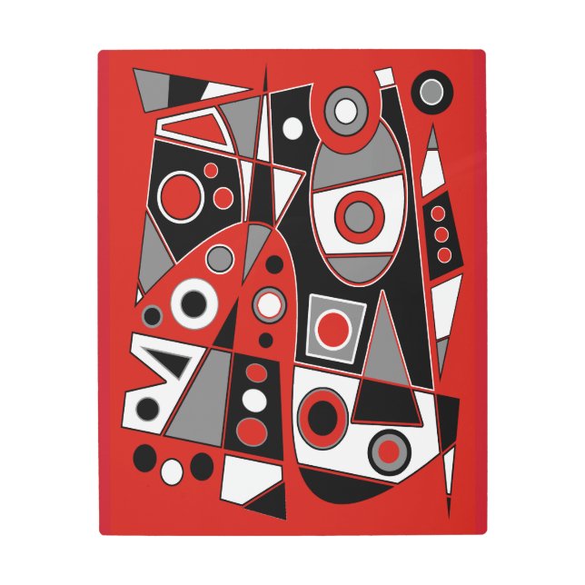 Impresión En Metal Resumen #953 (Anverso)