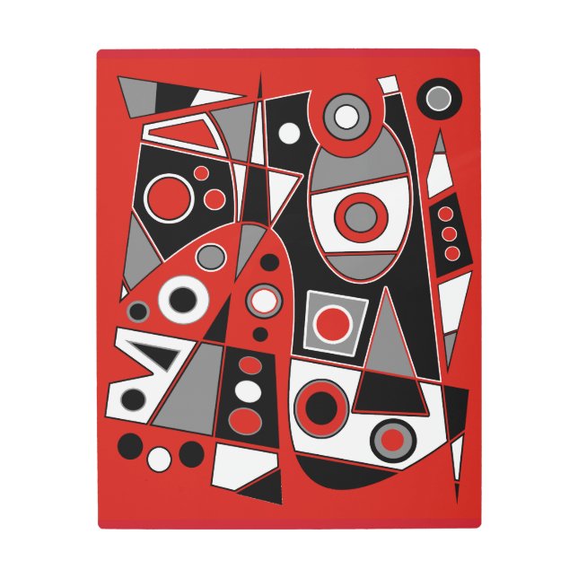 Impresión En Metal Resumen #968 (Anverso)