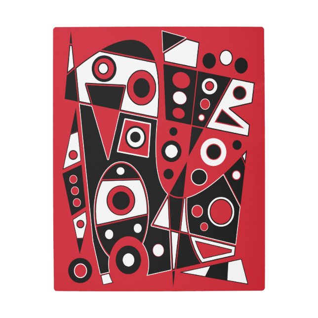 Impresión En Metal Resumen #970 (Anverso)