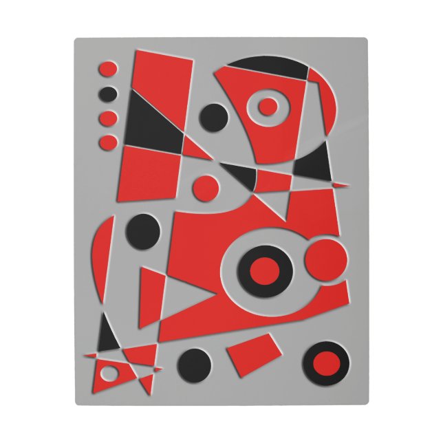 Impresión En Metal Resumen #978 (Anverso)