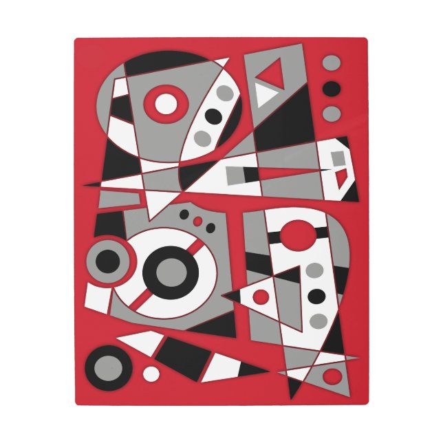 Impresión En Metal Resumen #979 (Anverso)