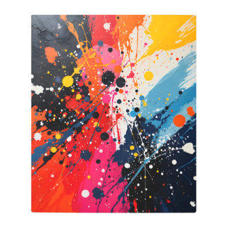 Impresión En Metal Resumen Art Farmhouse Dormitorio