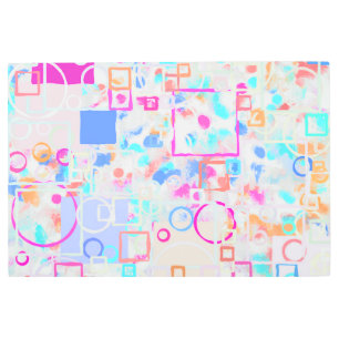 Impresión En Metal Resumen de formas geométricas