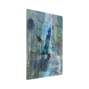 Impresión En Metal Resumen de ideas aladas