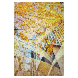 Impresión En Metal Resumen de otoño