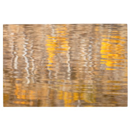 Impresión En Metal Resumen del agua de otoño