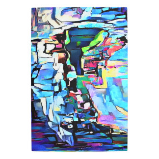 Impresión En Metal Resumen Psicodelia Trippy buenas vibraciones