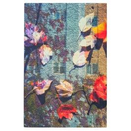 Impresión En Metal Resumen urbano del otoño