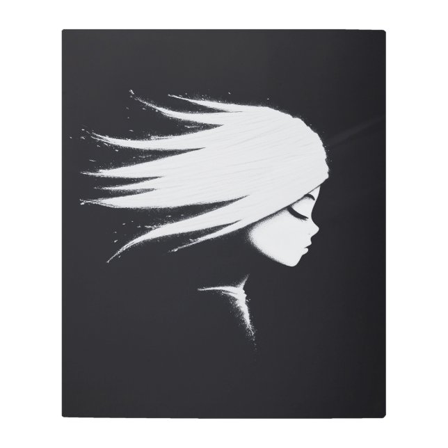 Impresión En Metal Retrato (Anverso)