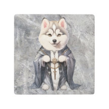 Rey sacerdote Perro Husky Siberiano