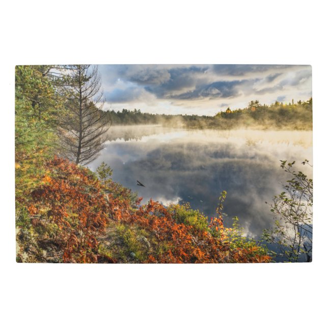 Impresión En Metal Río Tahquamenon Sunrise | Paraíso, Michigan (Anverso)