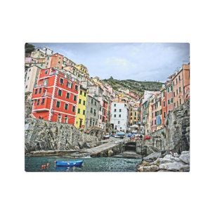 Impresión En Metal Riomaggiore, Italia Accent Pillow
