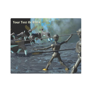 Impresión En Metal Robots de la Edad del Bronce