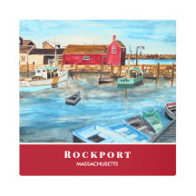 Rockport Harbour Massachusetts New England USA