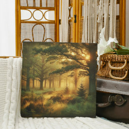 Impresión En Metal Romantic Twilight Forest – Metal Nature Wall Art