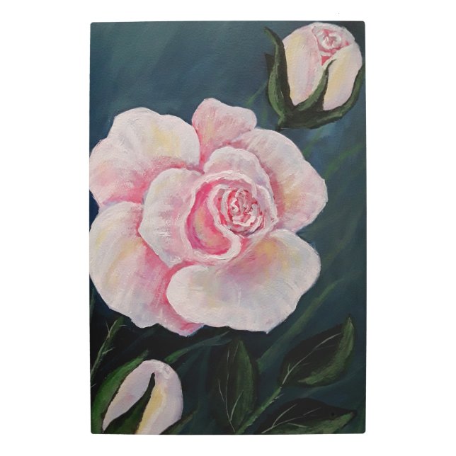 Impresión En Metal Rosa (Anverso)