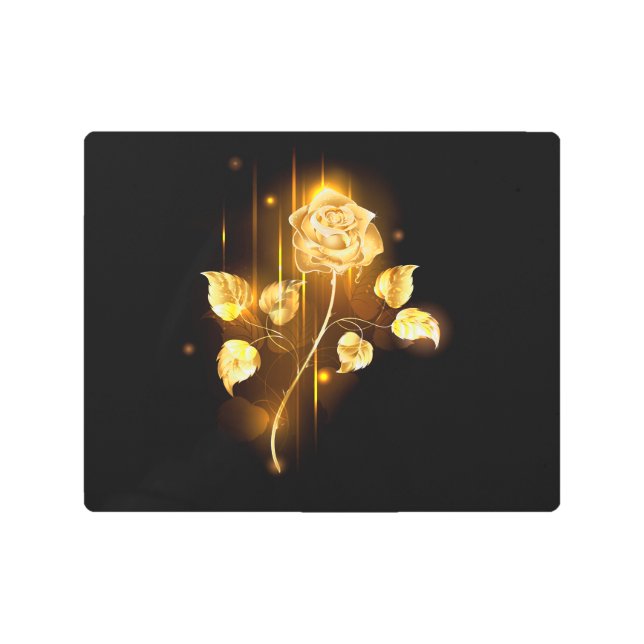 Impresión En Metal Rosa de oro (rosa de oro) (Anverso)