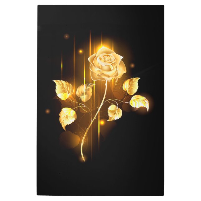 Impresión En Metal Rosa de oro (rosa de oro) (Anverso)