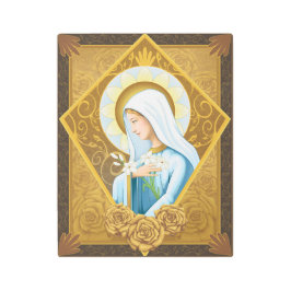 Impresión En Metal Rosa místico