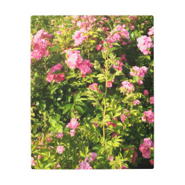 Impresión En Metal Rosario florido